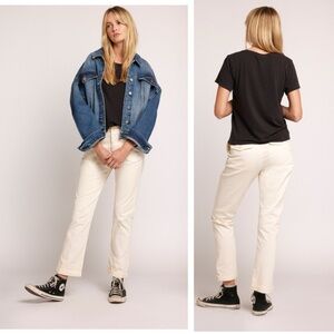 Current/Elliott The Captain Pants in Biscuit